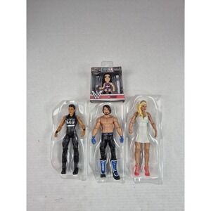 WWE Action‎ Figure Lot Paige Metal AJ Styles Tamina Lana Diva Wrestling Aew njpw